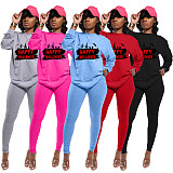 Casual Women Printed T-shirt And Bodycon Pants Two-Piece Sets XMY-9501