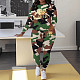 Women Camo Print Round Collar Full Sleeves Casual Two-piece Set ZNN-SME010