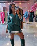 Fashion Women Cardigan Sweater And Short Skirt Sets MEM-88608