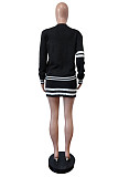 Fashion Women Cardigan Sweater And Short Skirt Sets MEM-88608