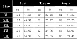 Plus Size Women Lapel Buttons Full Sleeves Blouse Coat TB-6479