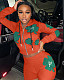 Women Matching Sweatshirt and Zipper Drawstring Short Set QY-5239