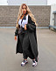 Winter Batwing Sleeve Thick Warm Long Sweater Cardigans Coat ZS-083