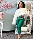 Sexy Off Shoulder Loose Faux Fur Short Tops ZS-0250