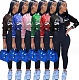 Women Embroidered Single-breasted Bomber Jacket MDF-5339