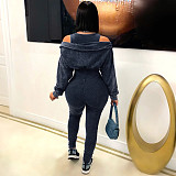 Women's Sexy Off-the-shoulder Bodycon Jumpsuit YF-10820