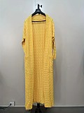 Women's Solid Color Long Sleeve Coat Thickened Sweater OD-7007