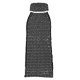 Sexy Strapless Backless Crop Top And Bodycon Long Skirt 2 Pieces Sets BY-7222