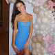 Sexy Wrap Chest Straps Knited Package Hips Mini Dress SUM-24617