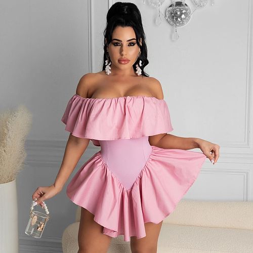 Ruffle My Romper OY-6262