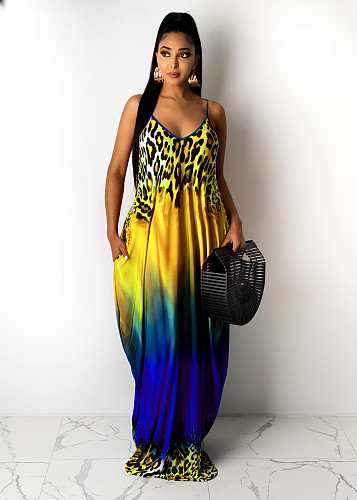 Sleeveless Loose Casual Summer Dresses with Pocket MIL-222