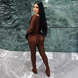 Sexy Off Shoulder V-neck Slim Two-piece Leisure Sports Sets ME-Q23S8469
