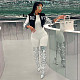 Casual Women Letter Embroidered Patchwork Threaded Baseball Jacket XRB-10061