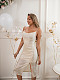 XS Sparkling Backless Slit Sequin Slip Dress HONGW-210106-BE