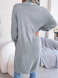 Versatile Loose Long Cardigan Sweater Coats BJS-1226