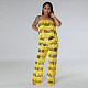 Women's strapless top and slacks two-piece sexy suit CYA-901659