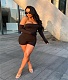 Sexy Off Shoulder Long Sleeve Skinny Rompers PINH-1202