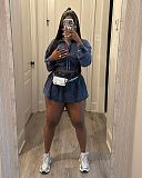 Leisure Women Long Sleeve Zipper Tops And Short Skirt 2 Pieces Sets MEM-88612