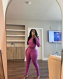 Women Solid Color Long Sleeves Bodycon Pants Sporty 2 Pieces Sets MEM-88606