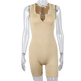 Casual Tight Sports Hip Lifting One Pieces Romper FSL-210