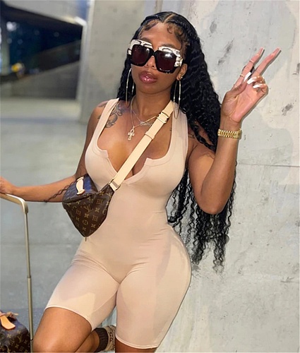 Casual Tight Sports Hip Lifting One Pieces Romper FSL-210
