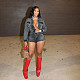 2025 New Women Long Sleeves Strech Denim Romper MEM-88622