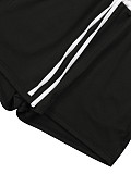 Women's Sexy T-shirt Sports Knit Shorts Set Two-piece AIL-308