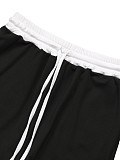 Women's Sexy T-shirt Sports Knit Shorts Set Two-piece AIL-308