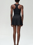 Zippered Anti-exposure Sports Tennis Fitness Running Skirt Quick-drying Badminton Aerobics Dress