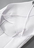 Spring And Summer Space Layer Backless Sexy Hip Sleeveless Dress For Women