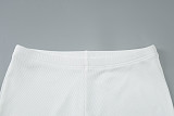 Fashionable Hot Diamond Navel-baring Small Vest Slim Fit Sports Leggings Set