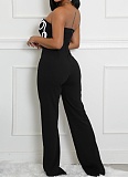 Sexy V-Neck Sleeveless Slim Fit Fashionable Jumpsuit For Women