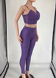 Sexy Mesh Splicing Bra And Pants Two-Piece Set