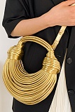 New Hand-Woven Ramen Bag Wire Bag Hand-Held Shoulder Underarm Messenger Bag