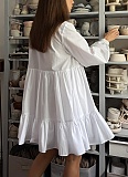 2025 Casual Spring New Cotton Shirt Dress