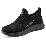 Women's Shoes 2025 New Spring and Autumn Women's Shoes Pumps Flying Woven Casual Women's Sports Shoes