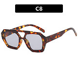 Double Beam Irregular Sunglasses New Retro Stylish Sunglasses Internet Celebrity Fashion Sunglasses