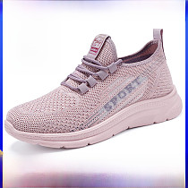 Women's Shoes 2025 New Spring and Autumn Women's Shoes Pumps Flying Woven Casual Women's Sports Shoes