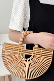 Versatile Bamboo Bag Women'S Spring And Summer New Niche Bamboo Woven Bag Handbag