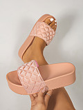 2025 Summer Fashion All-Matching Beach Vacation Thick Bottom Women's Sandal Slippers