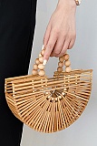 Versatile Bamboo Bag Women'S Spring And Summer New Niche Bamboo Woven Bag Handbag
