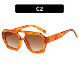 Double Beam Irregular Sunglasses New Retro Stylish Sunglasses Internet Celebrity Fashion Sunglasses
