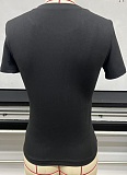 Slim Fit Round Neck Tight Sexy Summer Women's Tops