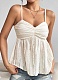 White Summer Hot Girl Sweet Breathable Camisole For Women
