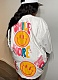 Summer New Printed Short-sleeved T-shirt Loose Mid-length Large Size Women's Top