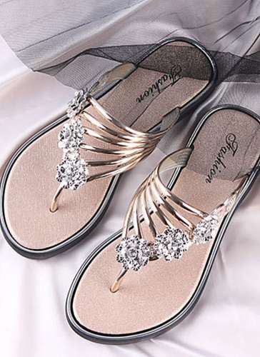 Summer New Flat-Soled Lightweight Outdoor Casual Flip-Flops For Women