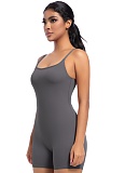 Suspender Jumpsuit Dance Running Fitness Sports One-Piece Tight Yoga Suit