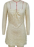 Summer New Sequined Tube Top Off Shoulder Sexy Short Dress