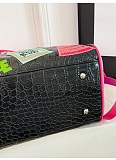 Personalized PU Embroidery Women'S Zipper Bag