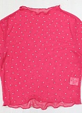 Round Neck Solid Color Hot Diamond Fashion Short See-Through Long Sleeve Tops For Women